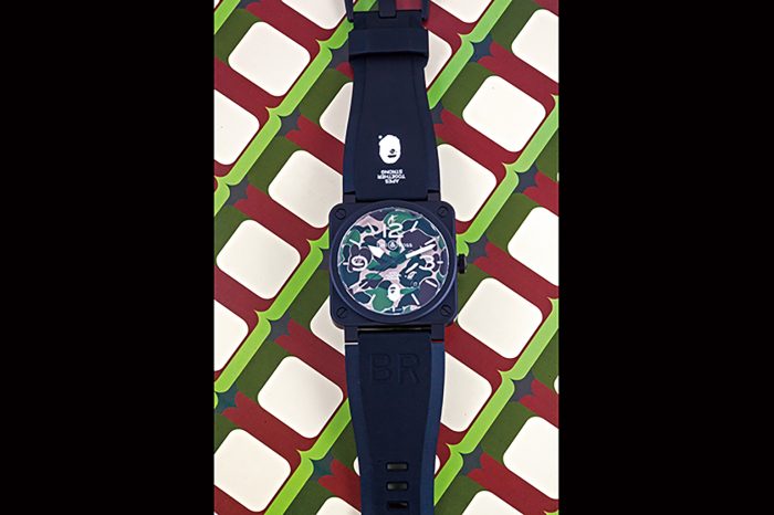 Bell & Ross x A Bathing Ape_ BR03-92 Green CAMO 潮牌BAPE 25周年玩過界