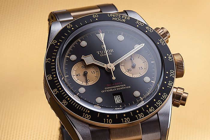 Tudor _ Black Bay Chrono S&G  金鋼雙色不再俗氣