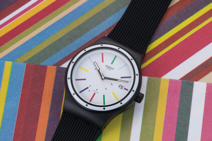 千零蚊買到抗磁游絲！  Swatch  Sistem Colora