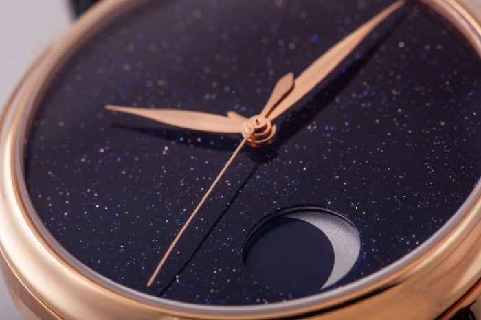 H. Moser & Cie  Endeavour Perpetual Moon Concept Aventurine 星月相映