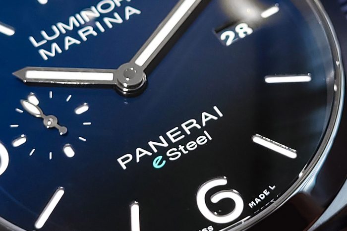 愛惜地球用環保鋼Panerai Luminor Marina eSteel