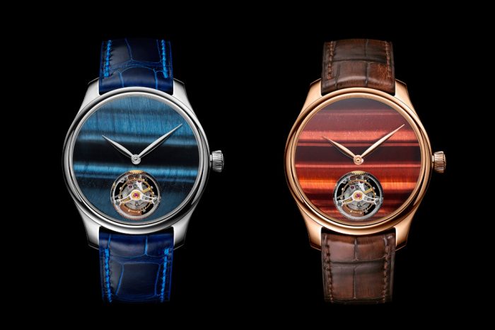 微晶石英 H. Moser & Cie Endeavour Tourbillon Concept Tiger’s Eye