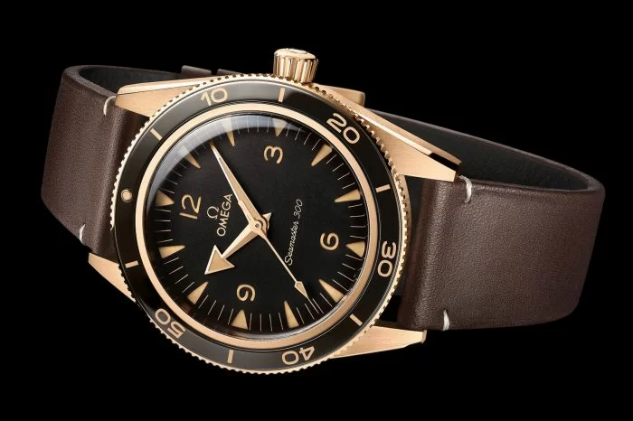 青銅金Omega Seamaster Bronze Gold