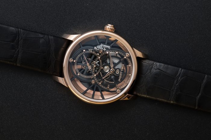 【Jaquet Droz】 Grande Seconde Skelet-One Tourbillon 最佳透視效果