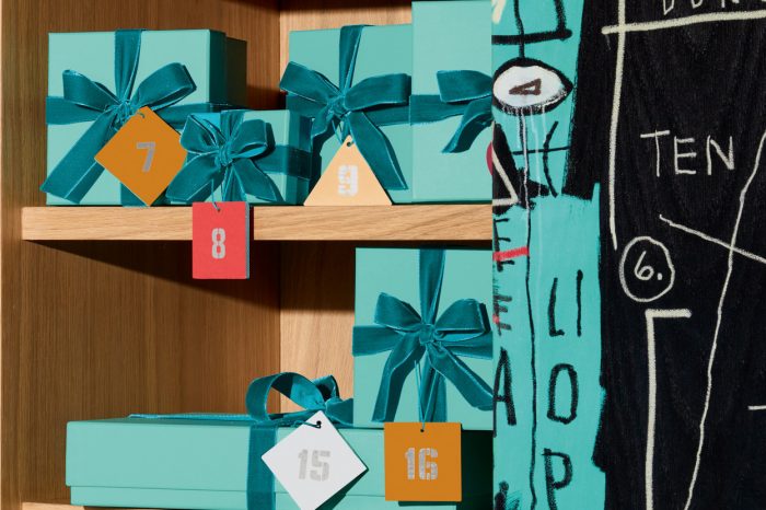 【Tiffany & Co.】Jean-Michel Basquiat 畫作聖誕倒數日曆 過一個 Tiffany Blue 藍色聖誕