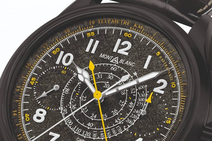 【Montblanc】萬實龍全新腕錶大作 1858 追針計時暗黑版 亮相墨西哥國際高級鐘錶展