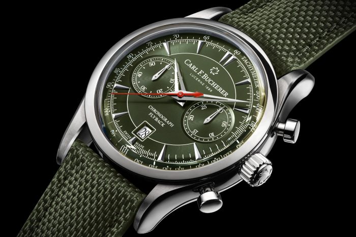 【Carl F. Bucherer｜寶齊萊 Manero Flyback Green 綠油油一片 感受瑞士大自然】