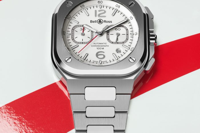 【Bell & Ross】柏萊士 BR 05 Chrono White Hawk 全鋼鏈帶錶又一新作 白面吸引 功能價格性價比高