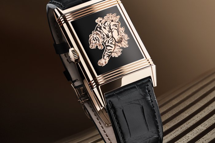 Jaeger Le Coultre丨金虎在背後 Reverso Tribute Enamel 「TIGER」