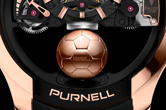 【Purnell】Escape II Ballon d’Or 足球金球獎特別版陀飛輪腕錶﹒世一贈世一