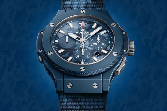 【Hublot】紅白藍主色加粒星星就係美國隊長？Big Bang Camo Texas 限量版計時腕錶