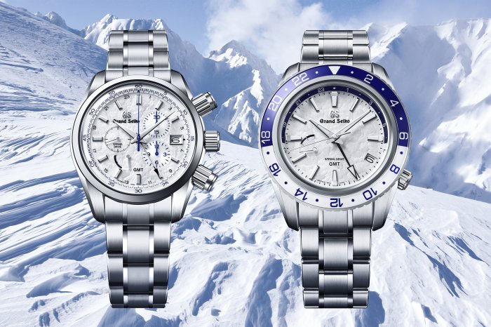 Grand Seiko Spring Drive新款限量版腕錶丨雪山之意