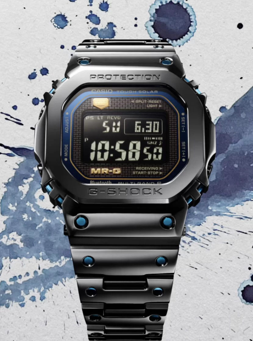 Casio G Shock Mrg B5000ba丨以青墨為主題丨新增黑藍配色 Mingwatch Hk Casio G Shock Mrg B5000ba丨以青墨為主題丨新增黑藍配色 Mingwatch Hk