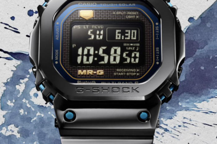 Casio G-Shock MRG-B5000BA丨以青墨為主題丨新增黑藍配色！