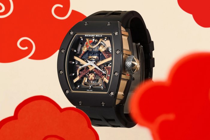 【Richard Mille】RM 47 Tourbillon 陀飛輪腕錶﹒以錶盤工藝重現武士精神