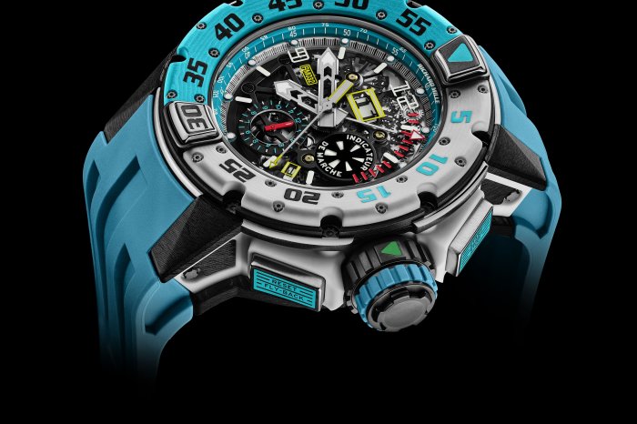 【Richard Mille】RM 032 Voiles de Saint Barth潛水計時腕錶﹒為帆船挑戰賽加冕