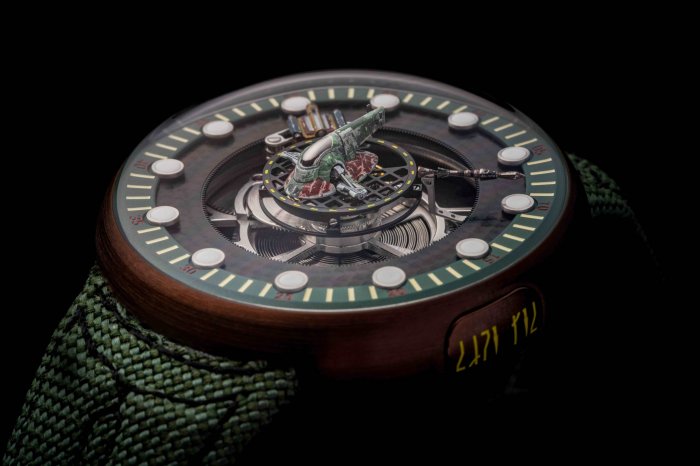 【Kross Studio x Star Wars】願原力與你的腕錶同在﹒「星戰日」呈獻複雜新錶作 Boba Fett 中央陀飛輪腕錶