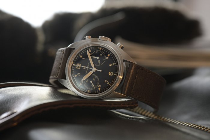 【Hamilton】漢米爾頓 Khaki Pilot Pioneer Mechanical Chronograph﹒70年代經典皇家空軍專用計時腕錶重新問世