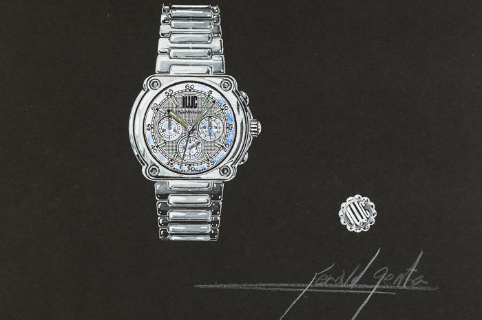 Sotheby’s 蘇富比「Gérald Genta: Icon of Time」手稿真跡拍賣 最終章丨從未曝光的IWC設計圖
