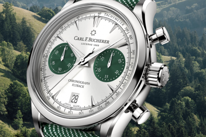 【Carl F. Bucherer】Manero Flyback飛返計時腕錶﹒絕美自然五色﹒融入腕錶之中