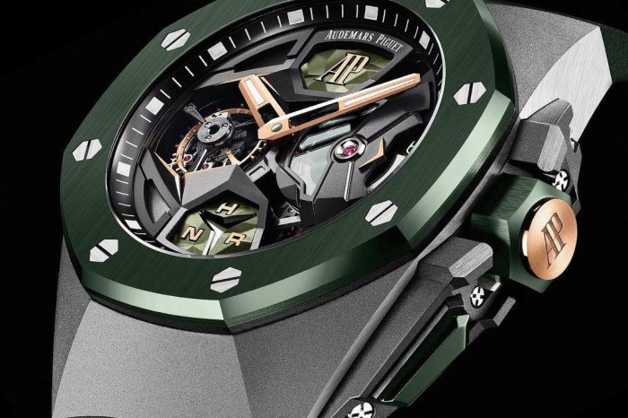 【 Audemars Piguet】愛彼今個月大小攪作輪住嚟﹒新款Royal Oak Concept大熱墨綠色飛行陀飛輪