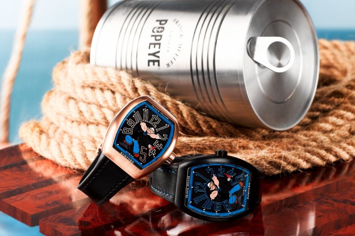 Franck Muller x Bamford Watch Department x Popeye 大力水手限量版腕錶
