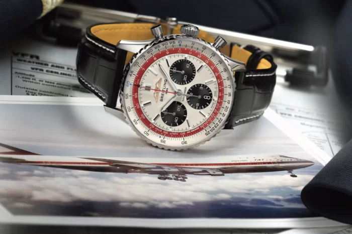 【新錶介紹】百年靈Breitling又有全新限量版﹒Navitimer B01 Chronograph 43 Boeing 747﹒紀念波音747珍寶客機光榮引退