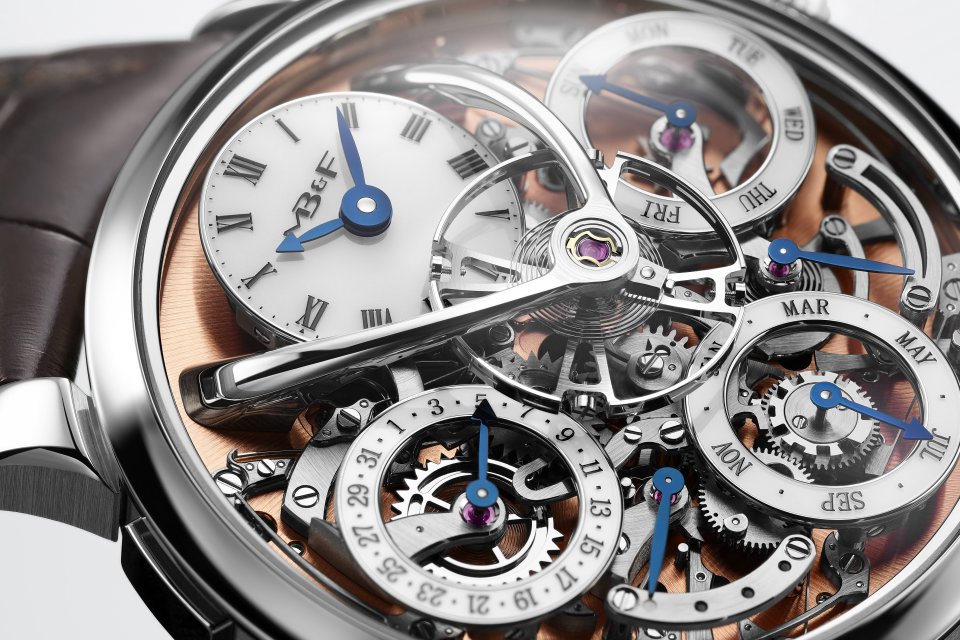 【新錶速報】MB&F再次挑戰腕錶所能盛載之複雜|新作堪稱萬年曆工藝怪物
