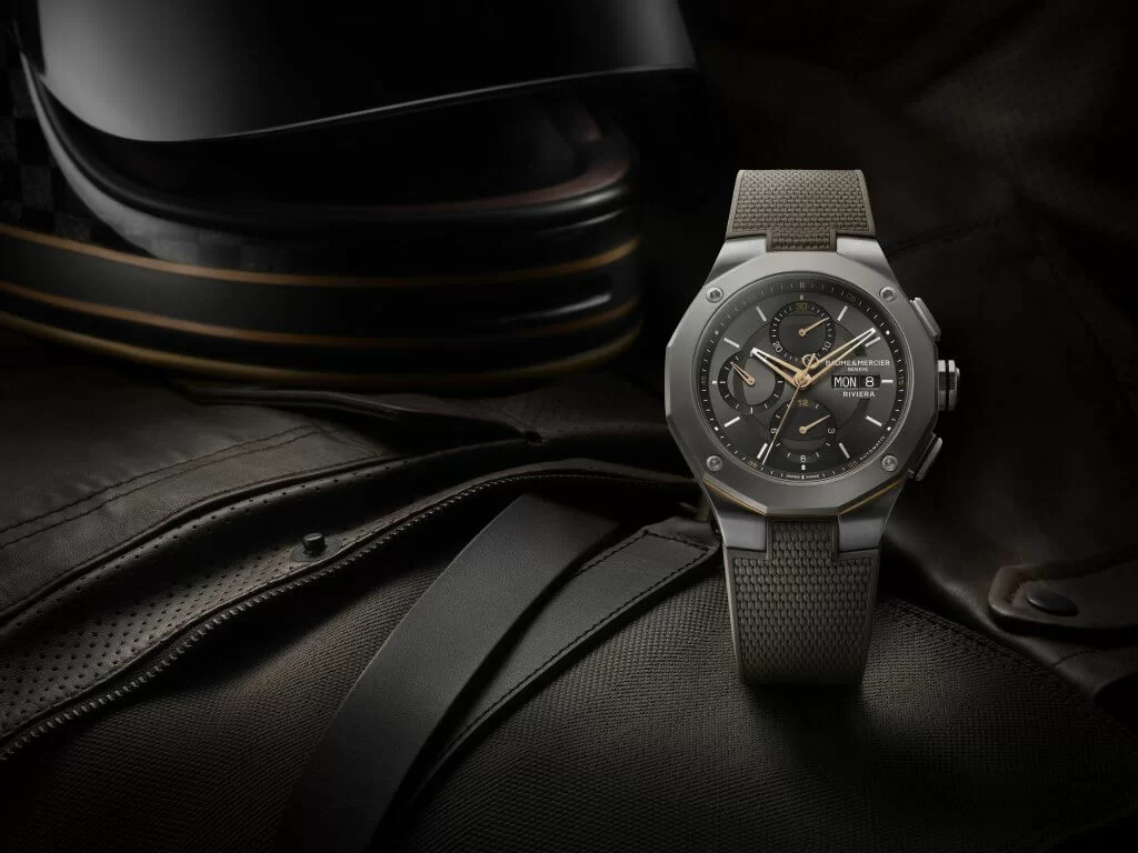 【BAUME & MERCIER 名士利維拉系列新作｜43mm錶徑配上石板灰十二邊形錶圈｜運動正裝兩皆宜｜新錶速報】