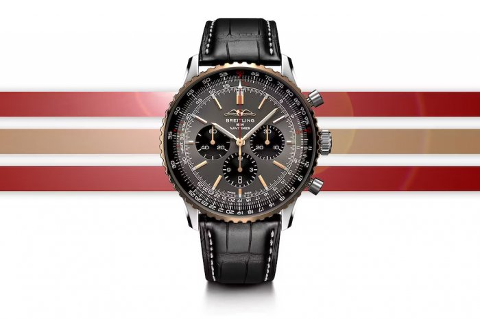 【百年靈Breitling無預警新作｜航空計時腕錶NAVITIMER系列喜迎灰色加盟｜系列少有的沉穩對比色調｜新錶速報】