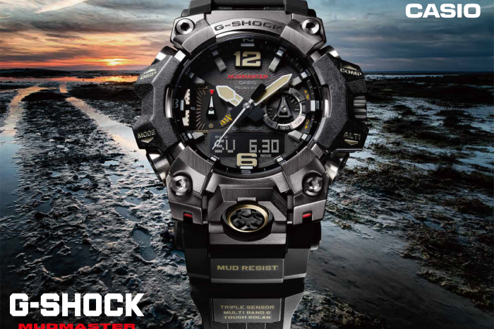 【G-SHOCK MUDMASTER 系列新作｜由多重材質打造的堅韌錶殼｜應對極端條件的陸地王者｜沉黑配色點綴機械感｜新錶速報】