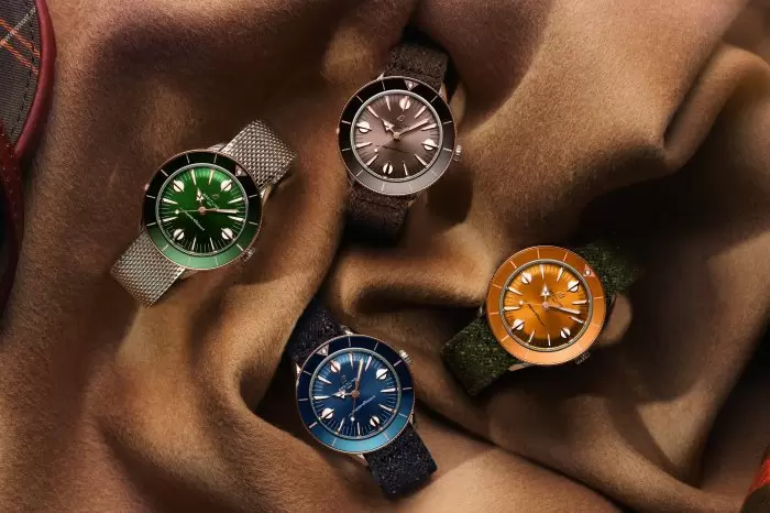 【Breitling｜膠囊系列新作．靈感取自蘇格蘭高地｜花呢風格織物錶帶增添田野氣息｜新錶速報】