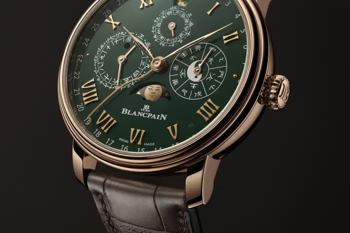 【Blancpain｜紅金映龍華．Villeret 中華年曆腕錶龍年獻禮｜新錶速報】