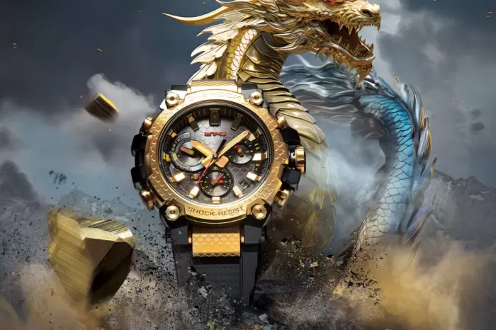 【G-SHOCK｜金龍獻禮．蝕刻和雷射加工鍛造錦繡龍鱗｜新錶速報】