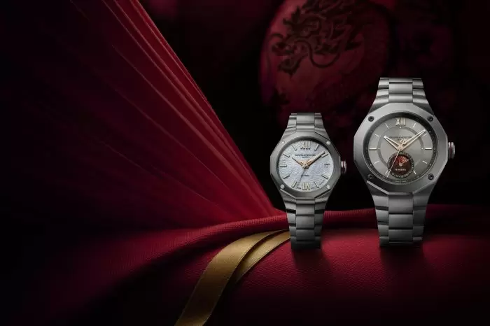 【Baume & Mercier｜祥龍繞月．利維拉龍年特別版對錶｜月相款與大三針日期款照映龍韻｜新錶速報】