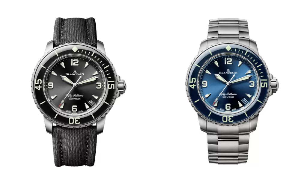 【新錶速報】 Blancpain五十噚42毫米專業潛水錶︱新成員縮小錶徑︱配上1315機芯