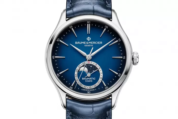 【WATCHES & WONDERS 2024｜Baume & Mercier新作嚴選一枚】Baume & Mercier Clifton Baumatic Moonphase Date