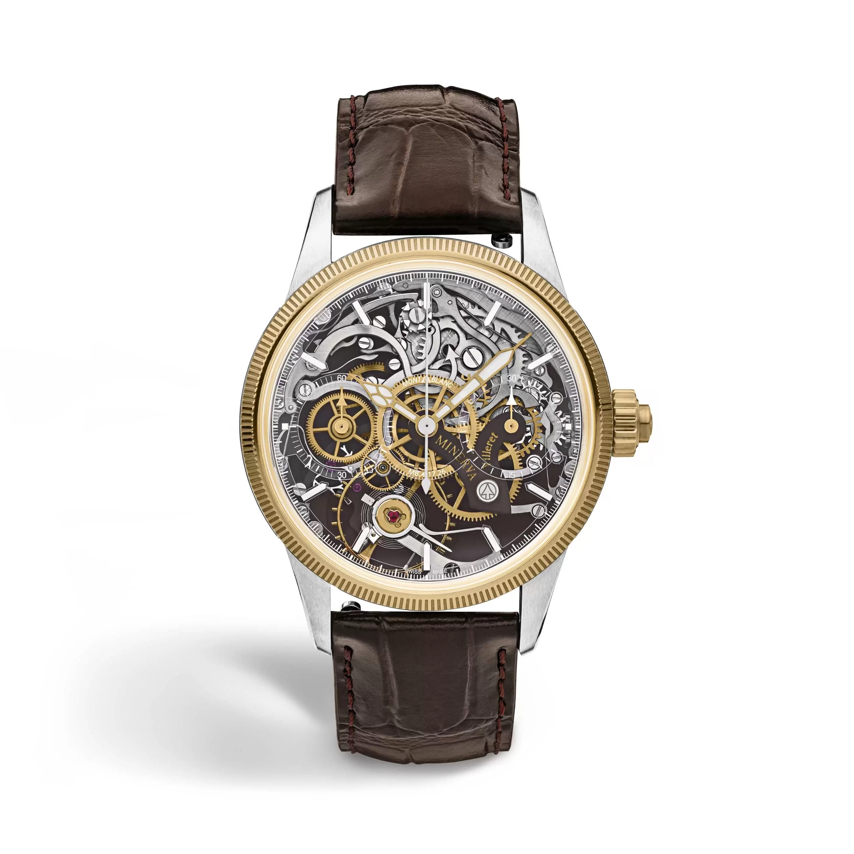 Montblanc 1858 The Unveiled Minerva 計時腕錶
