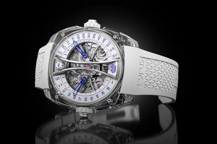 CYRUS Genève 限量版 Klepcys Vertical Sapphire Tourbillon｜白金 x 電藍色立體錶盤展現當代美學