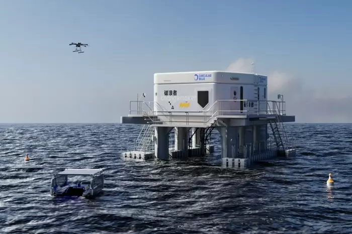 犀牛盾RHINOSHIELD重金研發海上AI掃地機器人