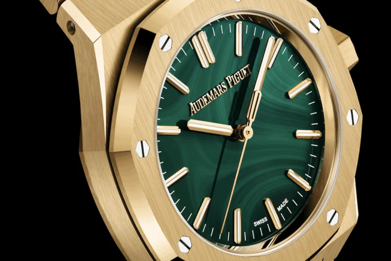 Audemars Piguet孔雀石面Royal Oak – MingWatch HK