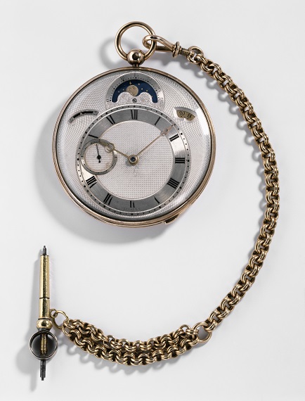 型號3833的報刻打簧懷錶曾在1823年5月12日以5000法郎售出。