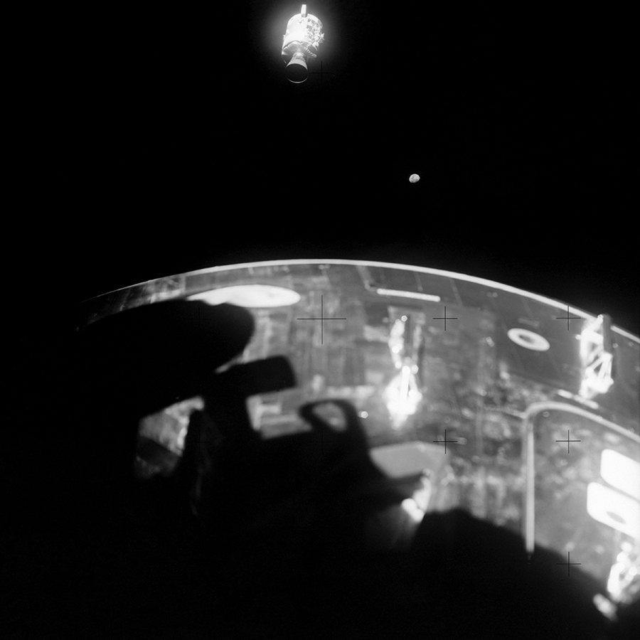 受損的阿波羅13號服務艙