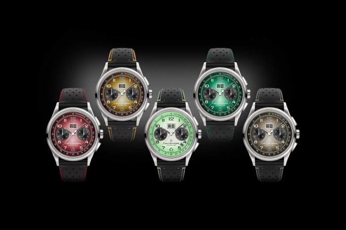 【Carl F. Bucherer】寶齊萊背多FUN！Heritage BiCompax Annual Hometown限量版﹒用5種顏色向9個國家16個城市致敬