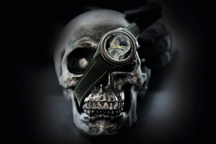 Corum崑崙錶丨骷髏頭二代目丨Bubble 47 Skull X-Ray腕錶