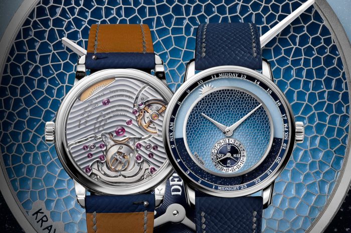 【新錶介紹】Krayon “Anywhere Métiers d’art Azur” 藍色微繪琺瑯錶盤﹒延續古老且傳統的技藝