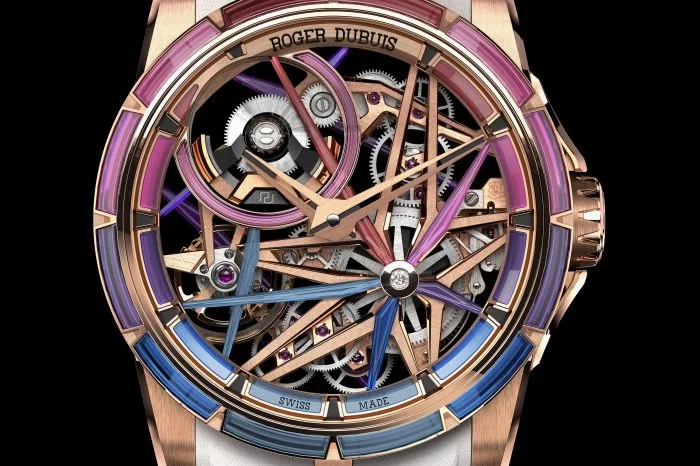 新錶介紹丨Roger Dubuis Excalibur Blacklight Spin-Stone Monobalancier丨以尖晶石塑造Cyberpunk風格