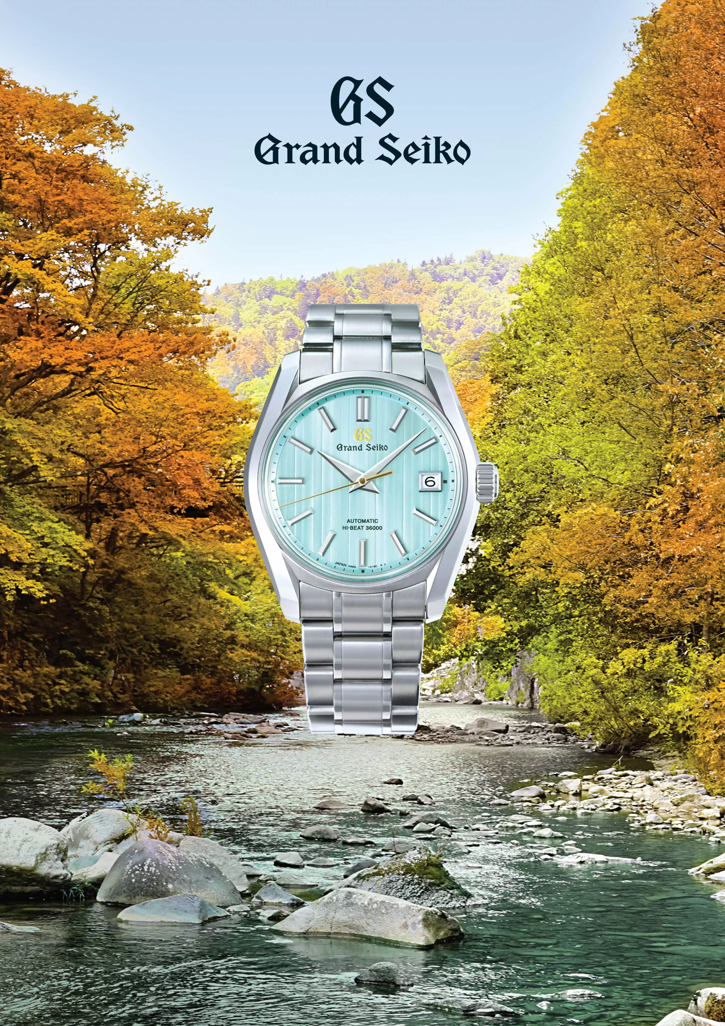 【Grand Seiko｜島國溪流解鄉愁．藉新作悅目淺綠色錶盤認識日本「定山溪 」｜新錶速報】