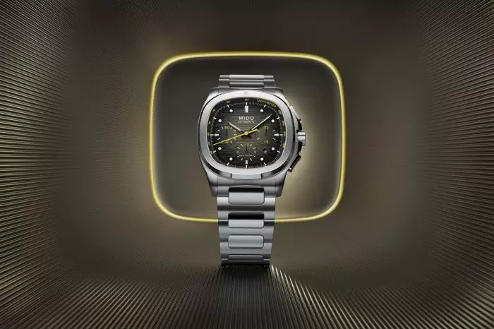 MIDO美度表Multifort TV Chronograph  灰黑亮黃強烈對比