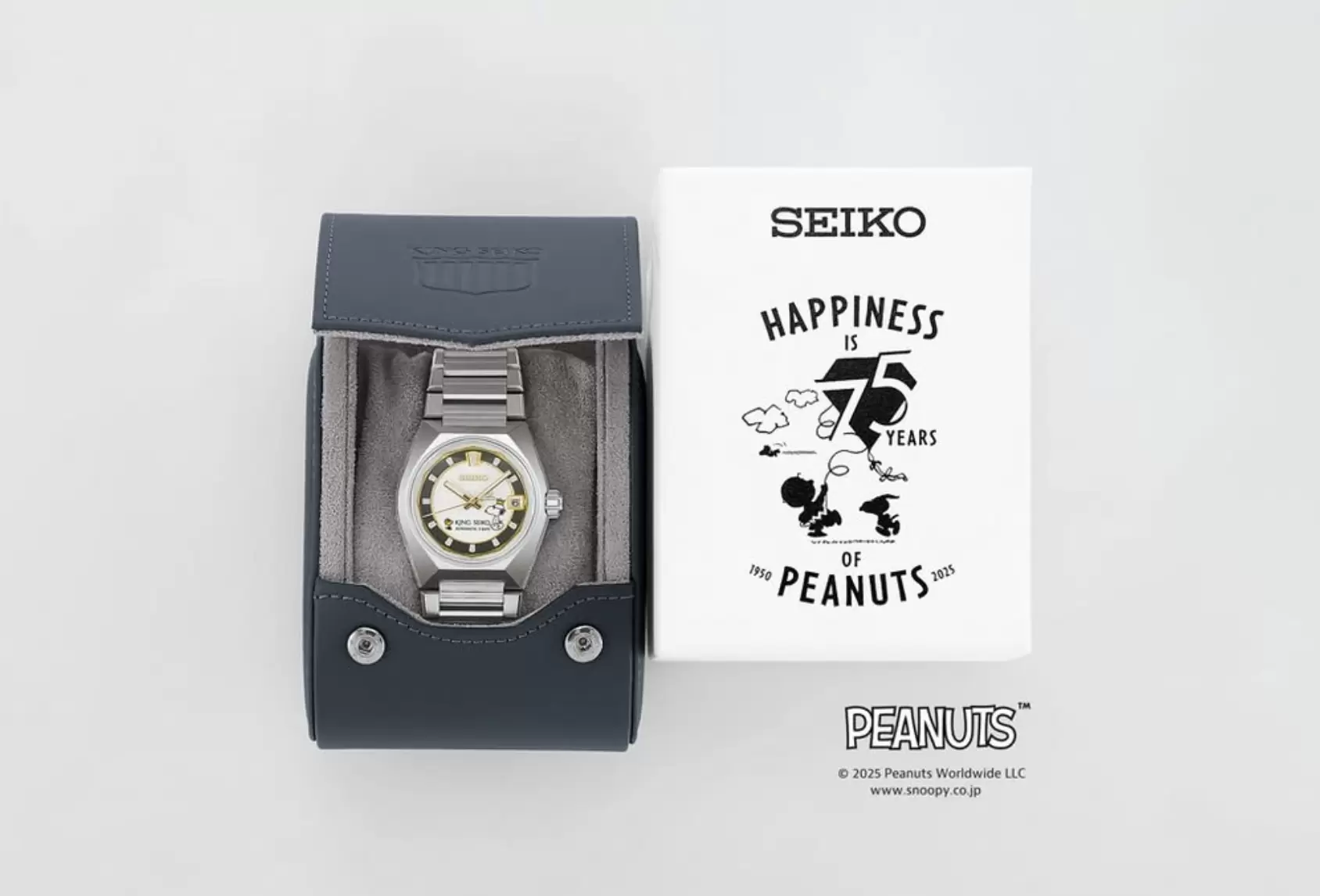 KING SEIKO × 花生漫畫致敬75週年的純真歲月